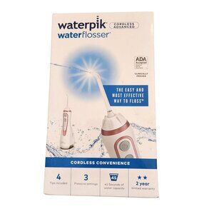 waterpik Cordless Advanced Water Flosser WP - 500 with All Purpose Tip